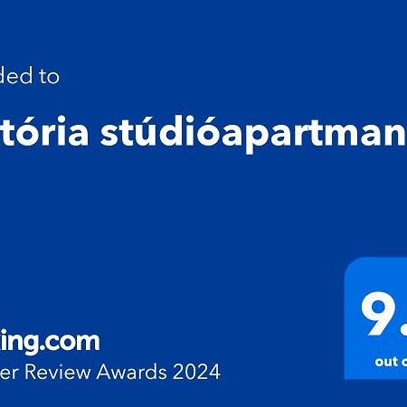 Viktoria Studioapartman Ráb Exteriér fotografie